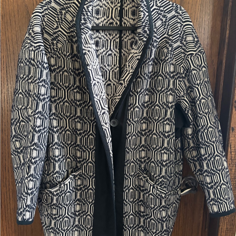 VGUC DECADENT ISABEL MARANT ETOILE Ebba Blanket Coat US 10